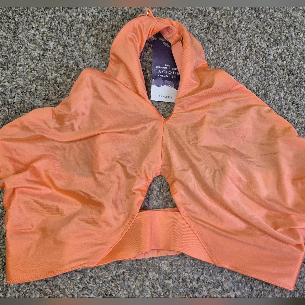 Cacique Orange Bra